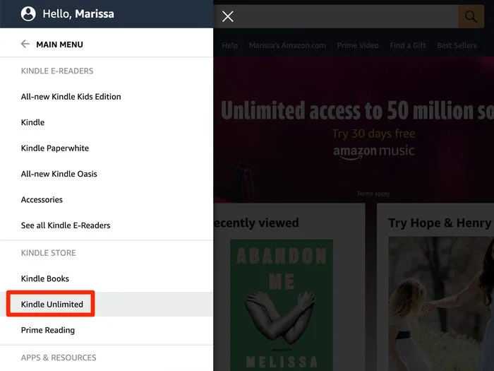Kindle Unlimited