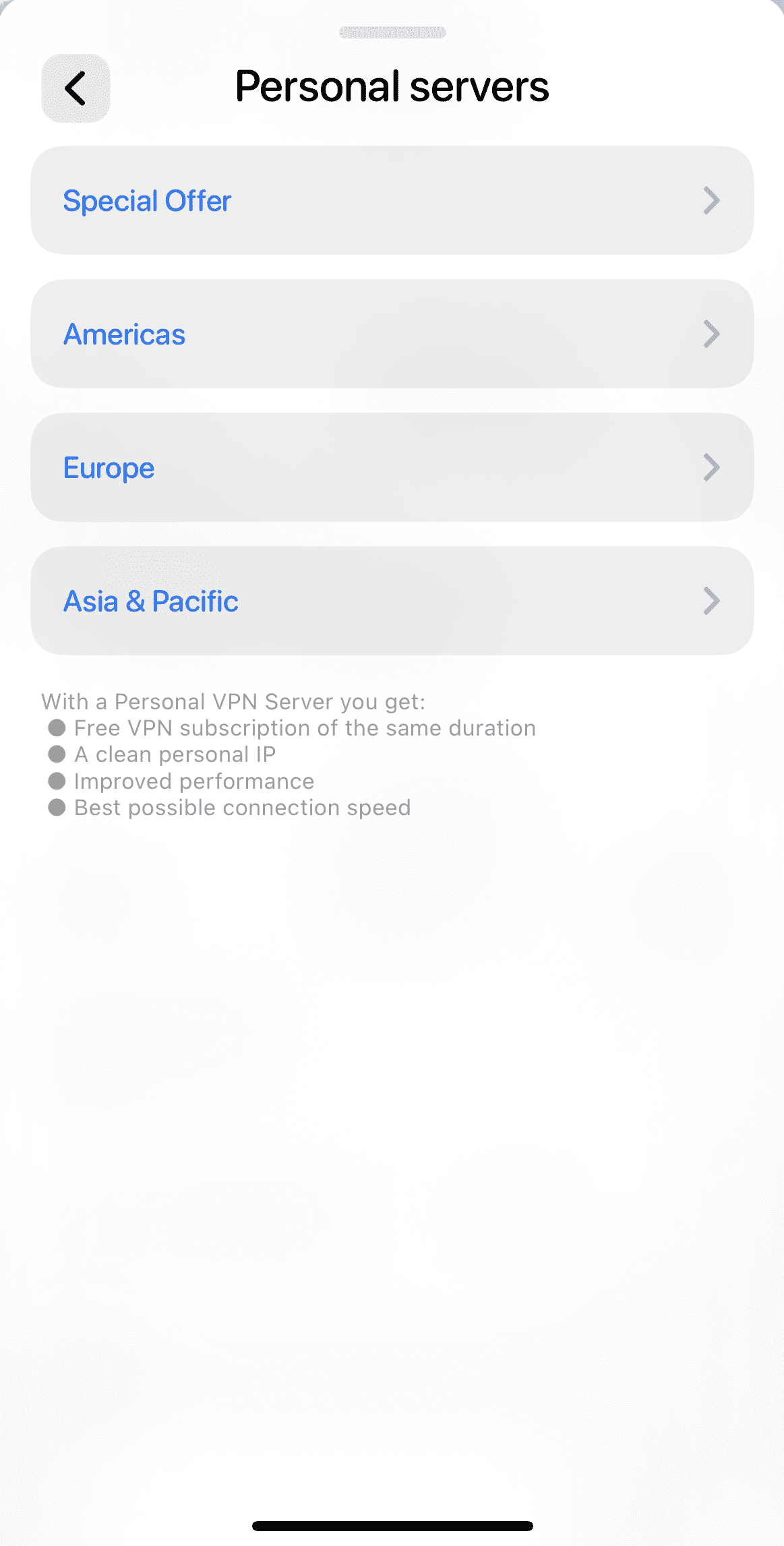 Get a personal VPN server