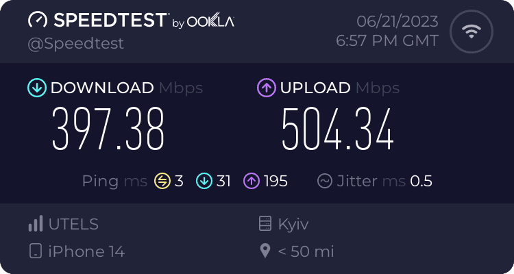 Connection with disabled VPN service