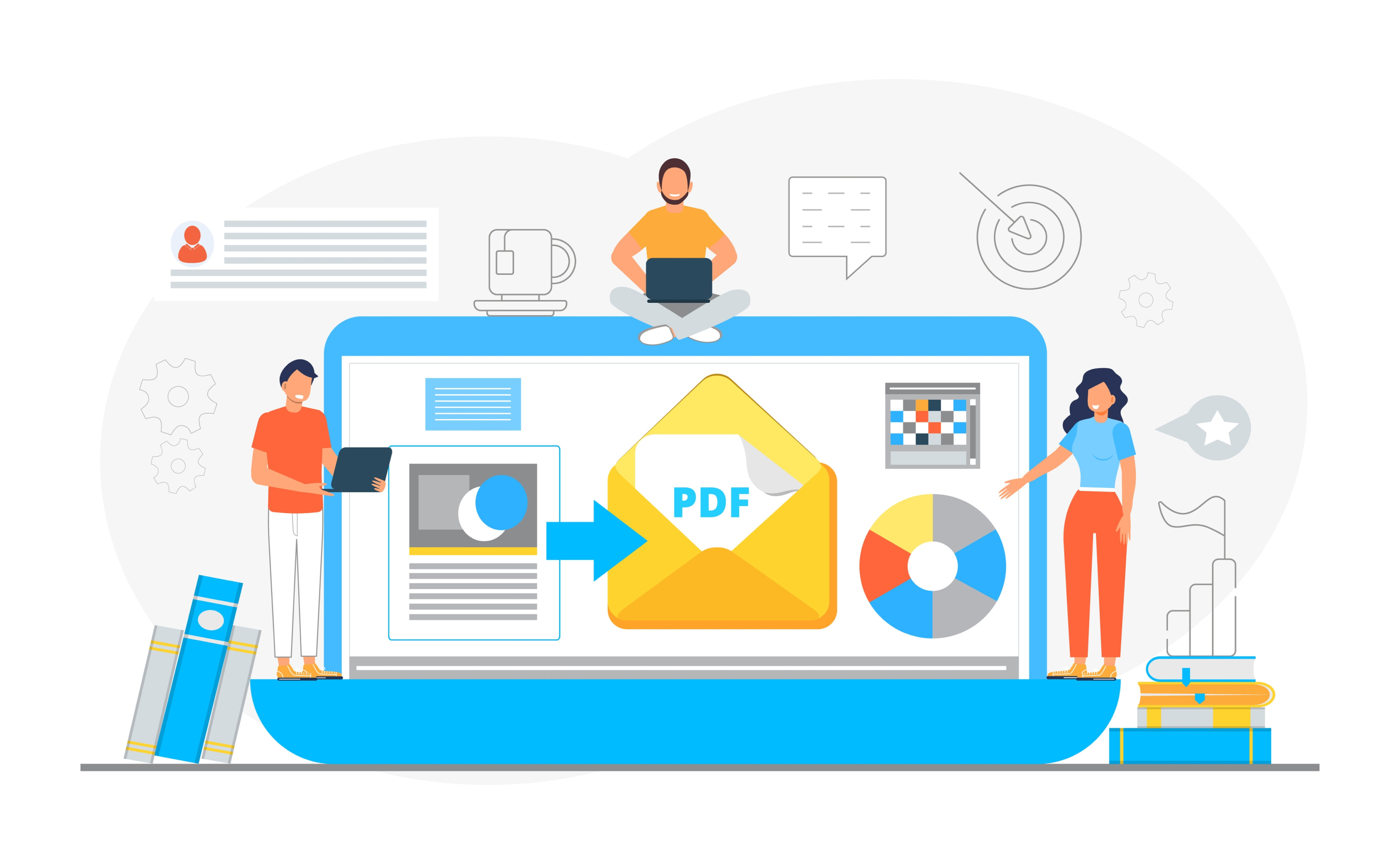 Content illustration