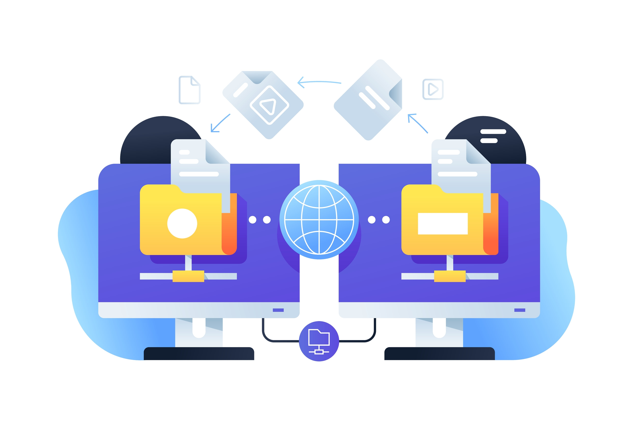 Content illustration