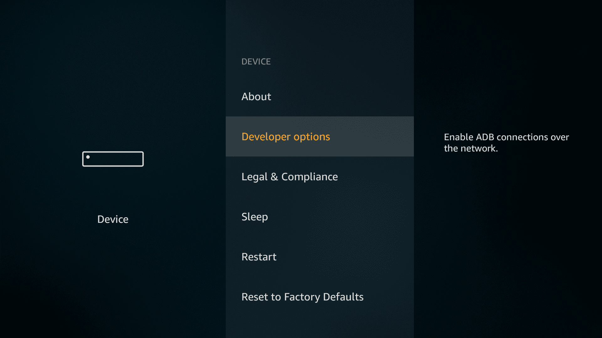 Update your Fire TV firmware to the latest version