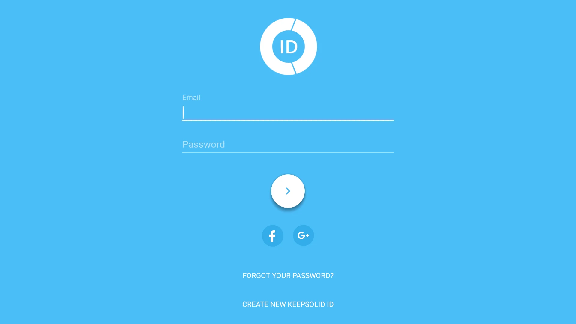 How to use KeepSolid VPN Unlimited on your Amazon Fire TV - Enter your KeepSolid ID credentials