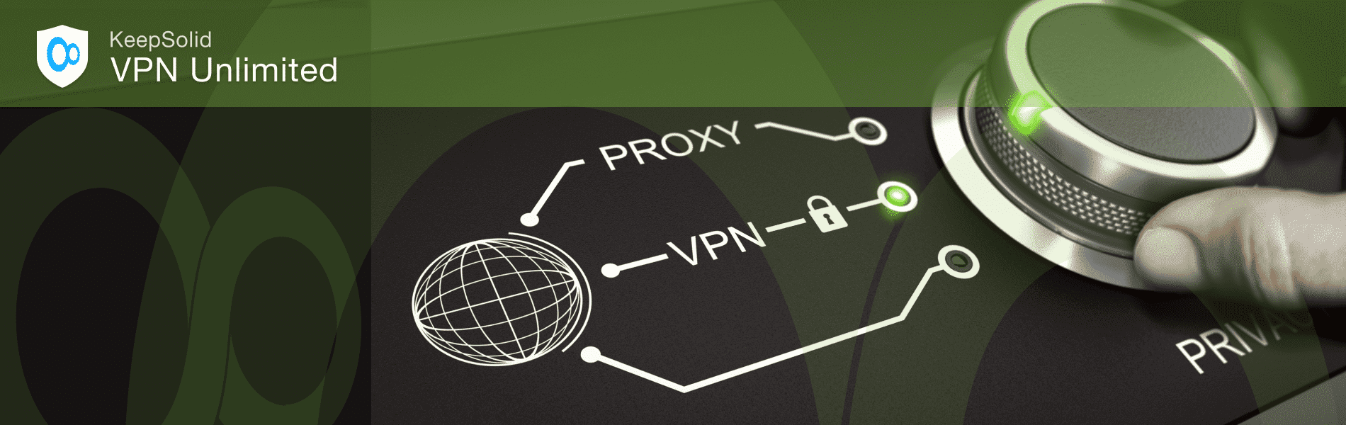 Man selecting a secure VPN connection - difference between anonymous VPN vs Proxy