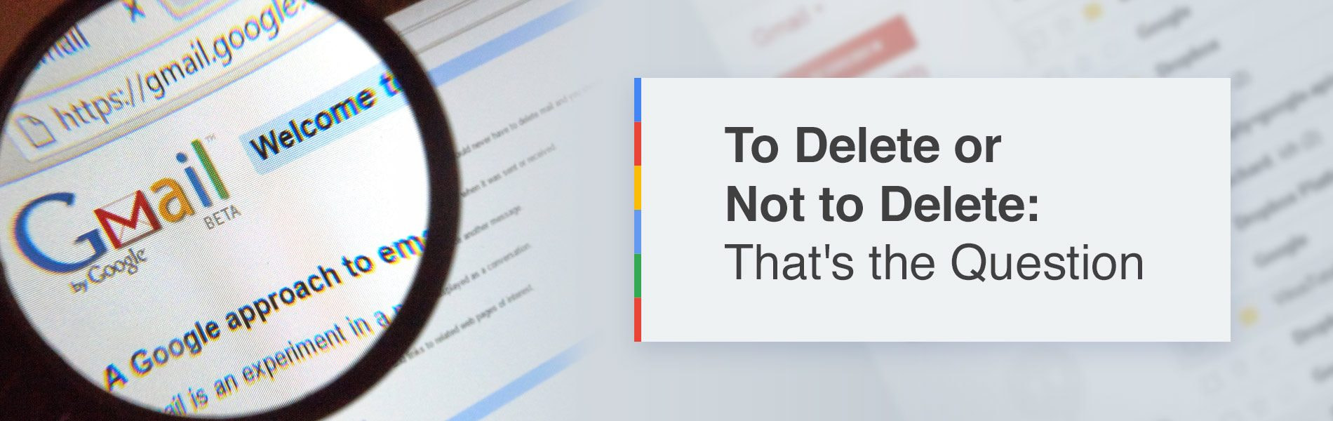 Delete Gmail Account banner