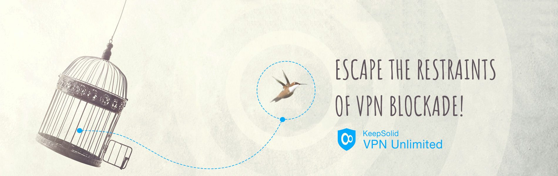 Looking to unblock VPN, little birds escape out of birdcage