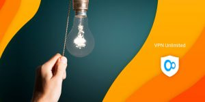 Switching on the light illustrating how to keep VPN connected