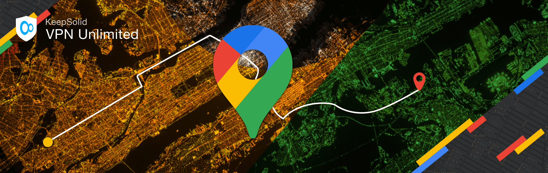 Google Maps: Manhattan, New York City, United States