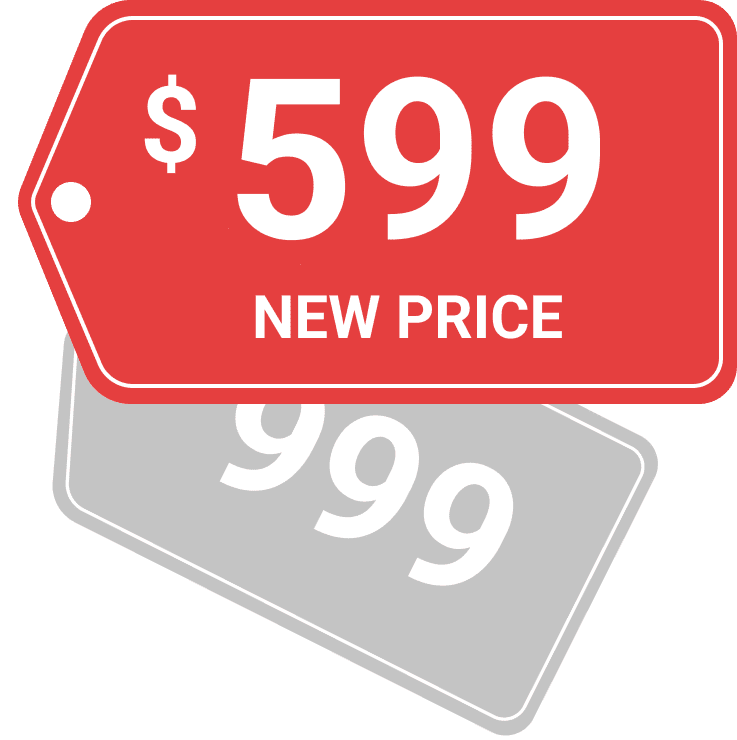 $ 599 new price