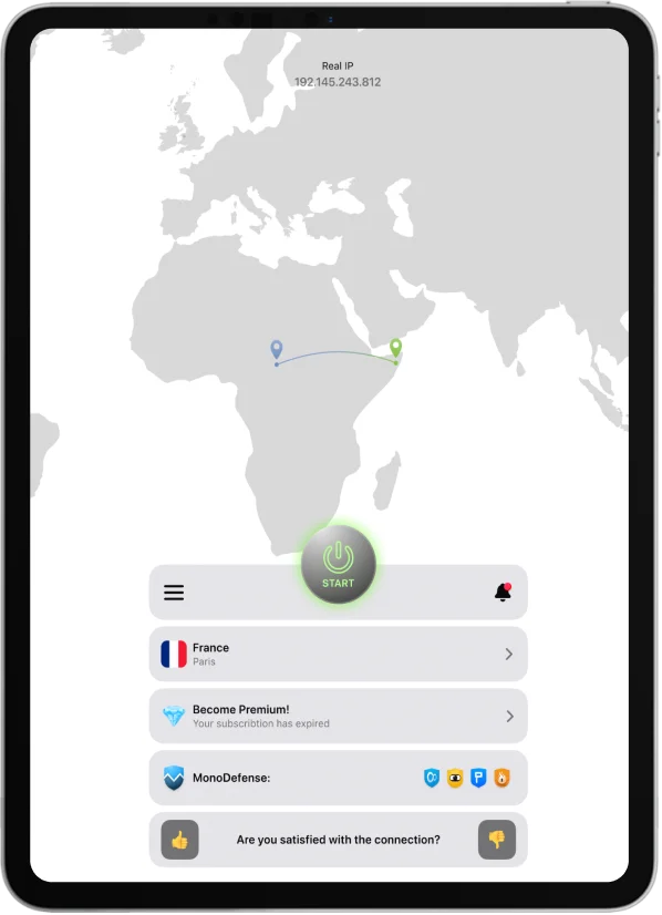 Free VPN Unlimited: Fastest VPN for iPhone and iPad (iOS app) with
