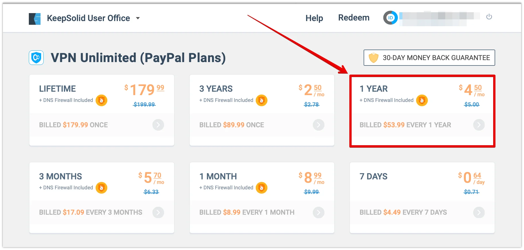 Get VPN Unlimited PayPal plan