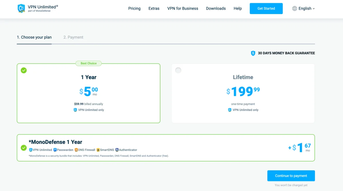 如何使用PayPal支付VPN - VPN Unlimited