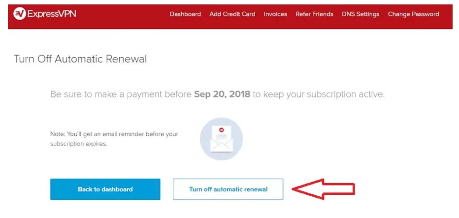 How do I stop VPN unlimited from auto renewal?