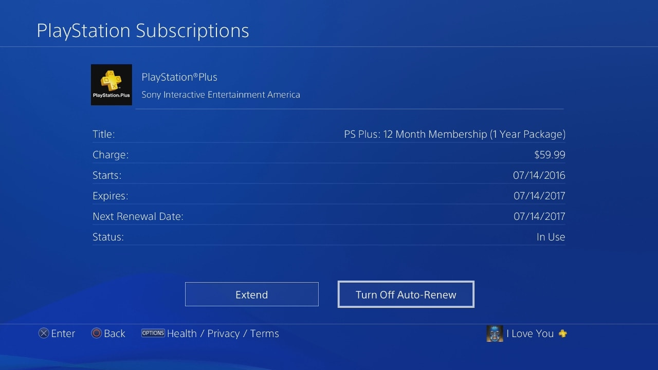 PS PLUS SUBSCRIPTION (ACCOUNT) – PlayerOne