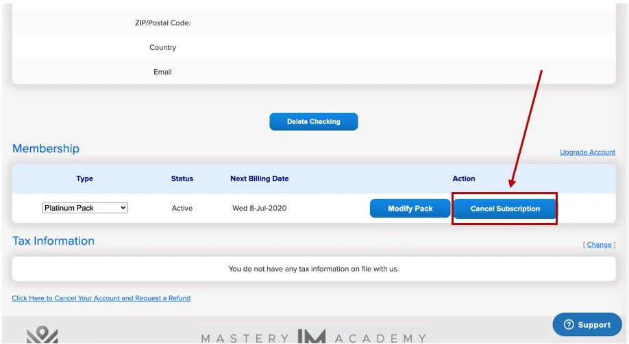 Cancel  Subscription  Complete step by step Instructions