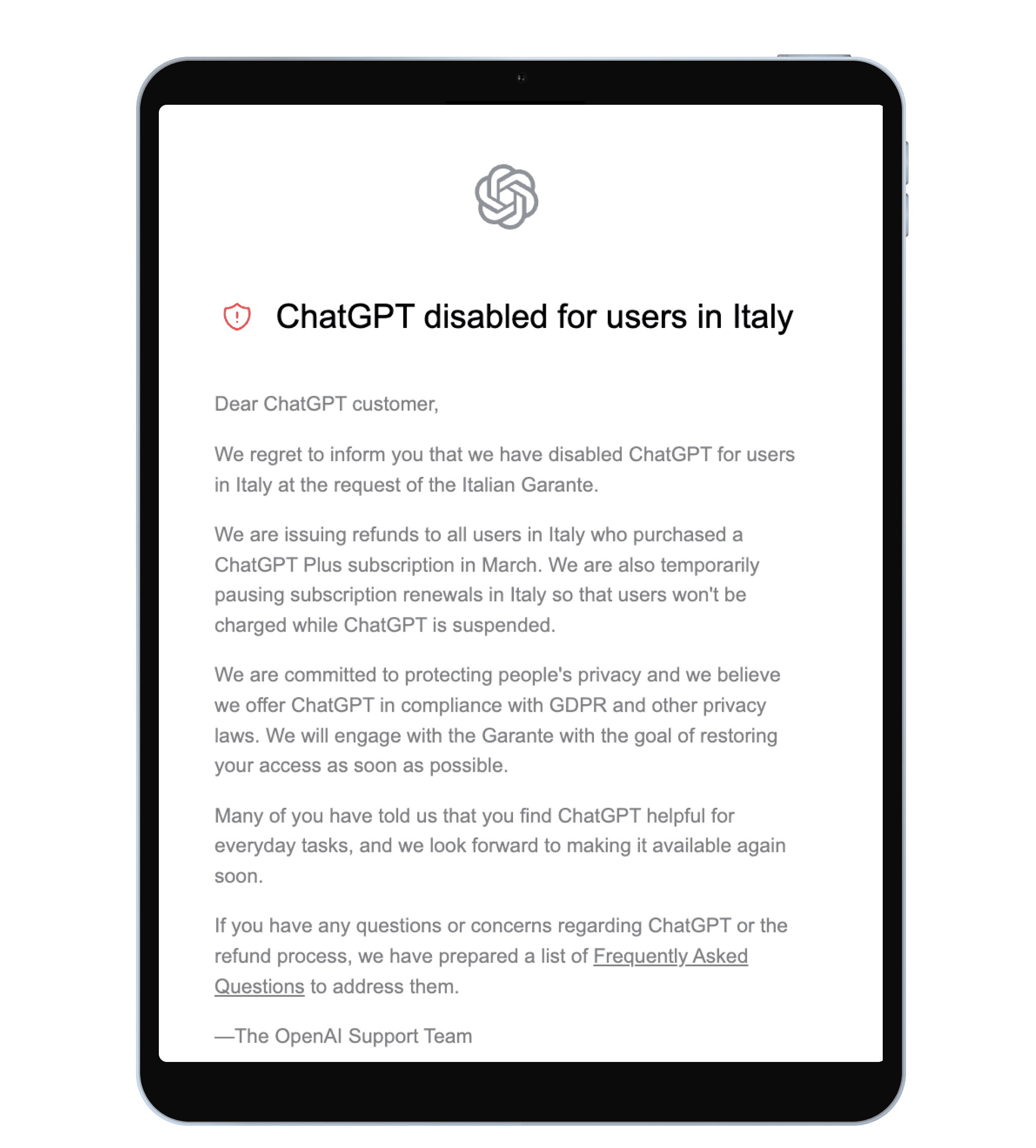 unblock chatgpt in italy with vpn