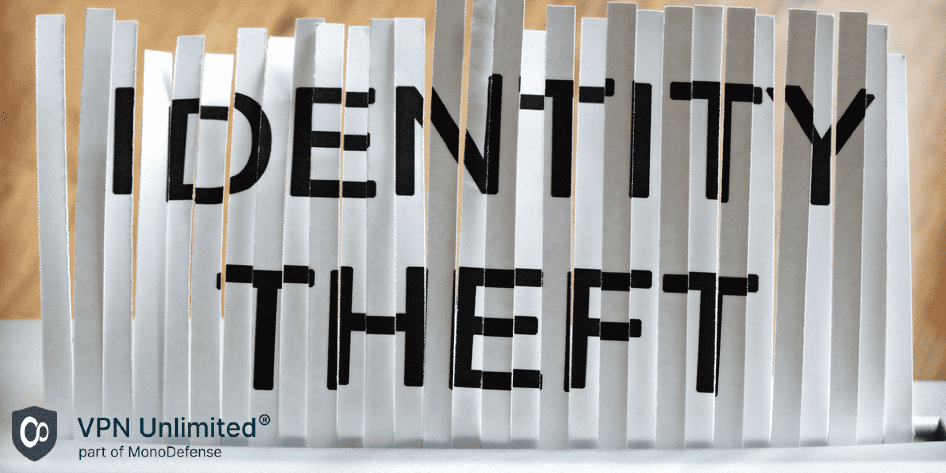  Identity theft concept, shredding personal information