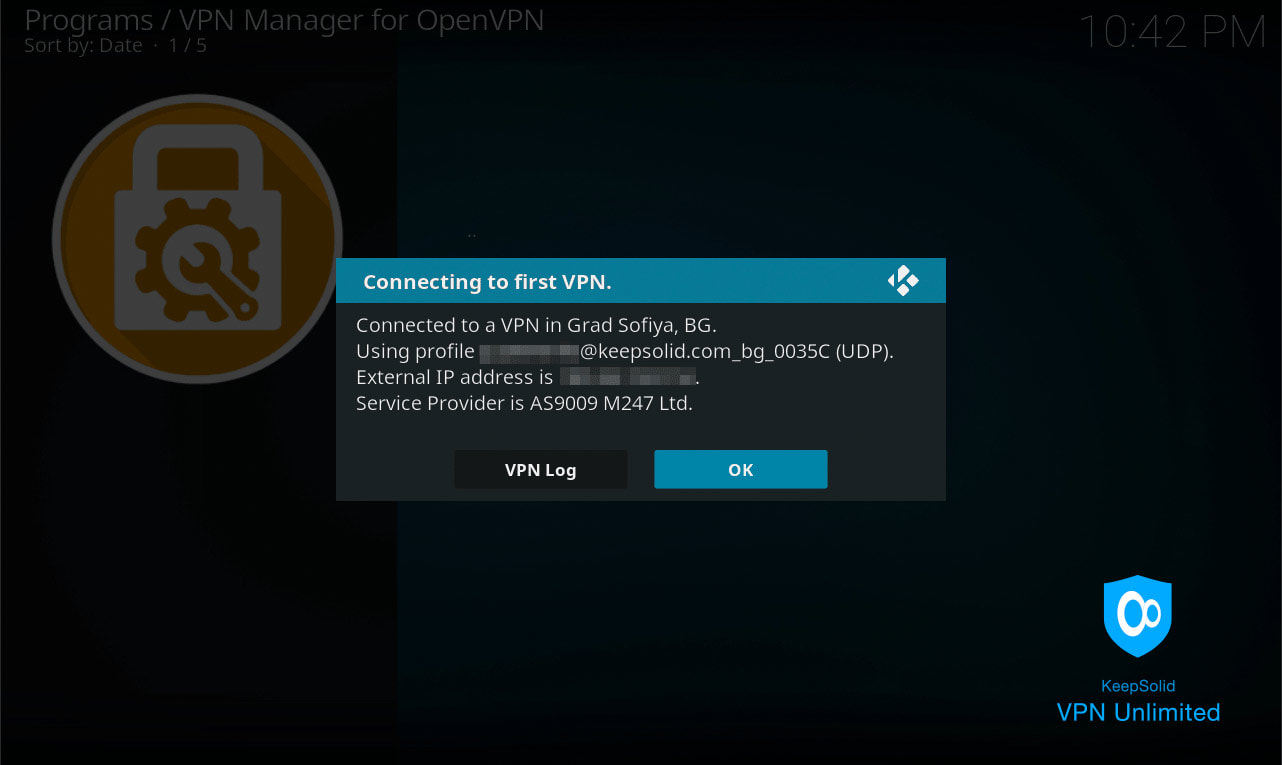 Свързване на Kodi с VPN