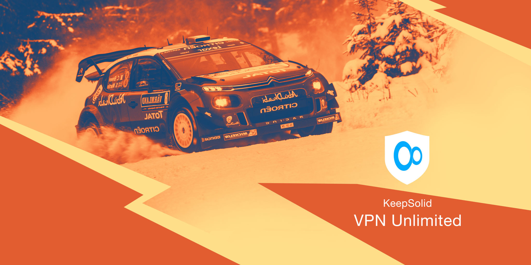 Craig Breen with his Citroen WRC car during the event Rally Sweden. Learn how to watch World Rally Championship Live