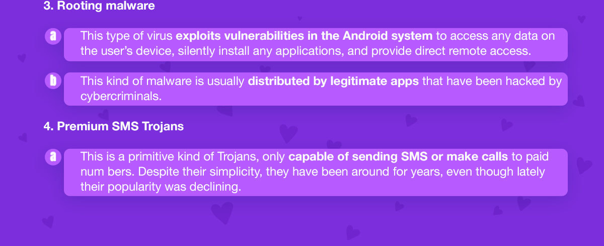 Porn-related malware on mobile - rooting malware and sms trojans