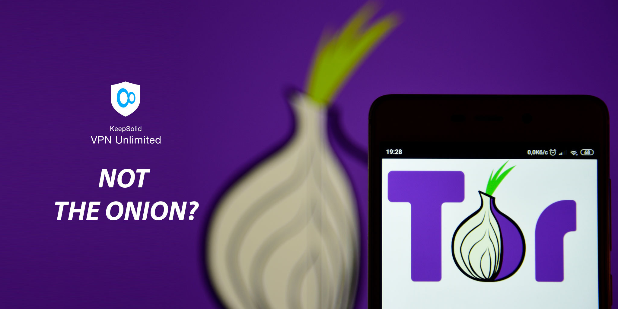 Tor browser logo on mobile device. Tor is free and open source software that provides anonymous and secure communication for online activity in the Internet