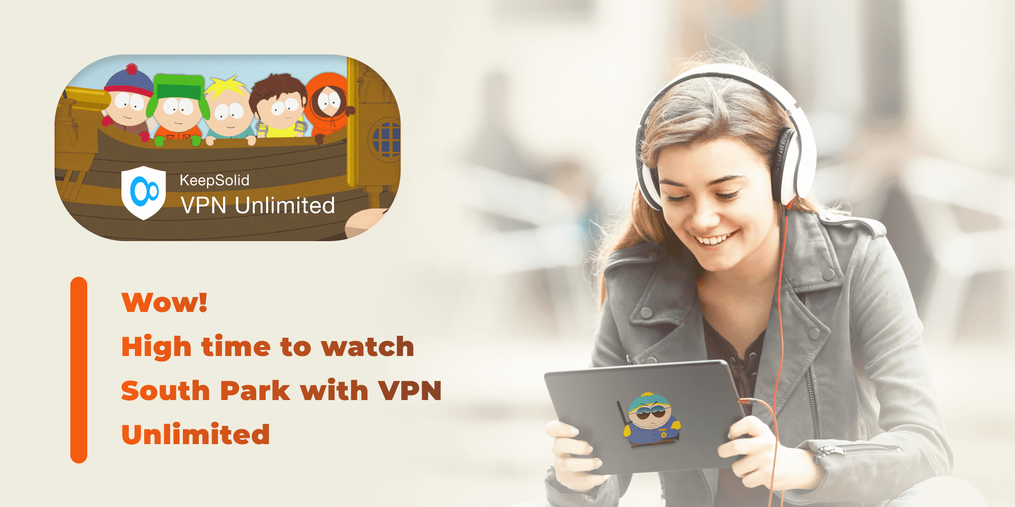 Girl using best VPN to watch Hulu abroad